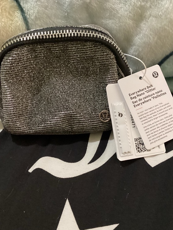 lululemon athletica Handbags - lululemon athletica Everywhere Belt Bag Nano - Glitter Silver